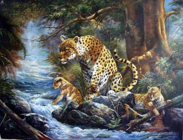 Animal Painting - leopardo 28